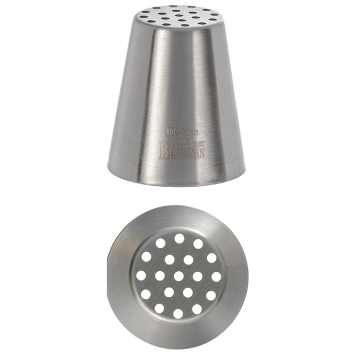 Rbv Birkmann Spaghettitülle Nr. 80 Edelstahl | Ø 2 mm