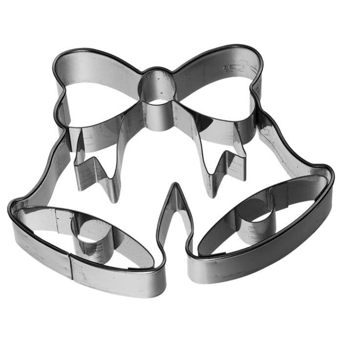 Rbv Birkmann AUSSTECHFORM DOPPELGLOCKE | MIT INNENPRÄGUNG EDELSTAHL | 7,5 CM