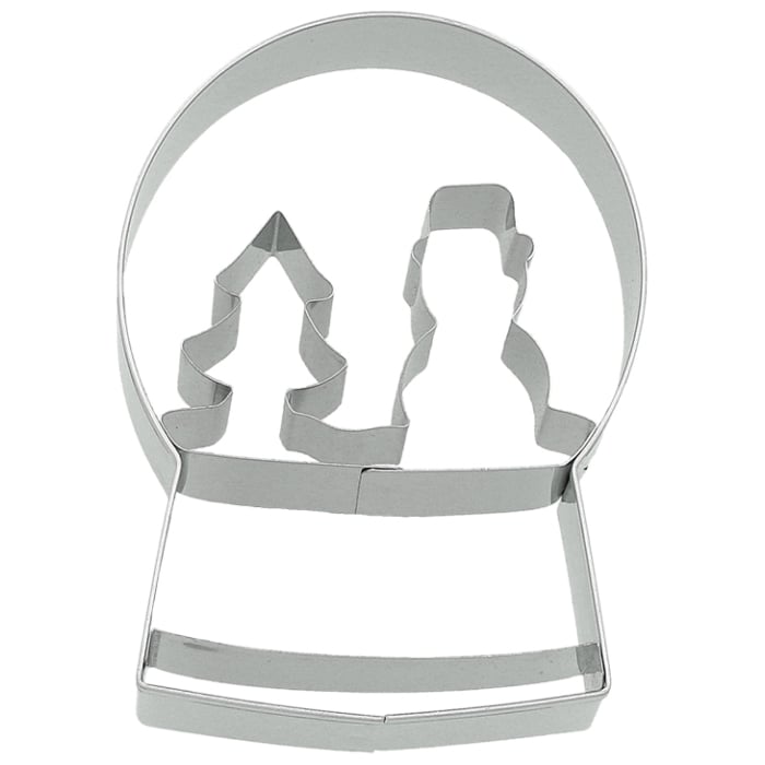 Rbv Birkmann AUSSTECHFORM SCHNEEKUGEL EDELSTAHL | 8 CM