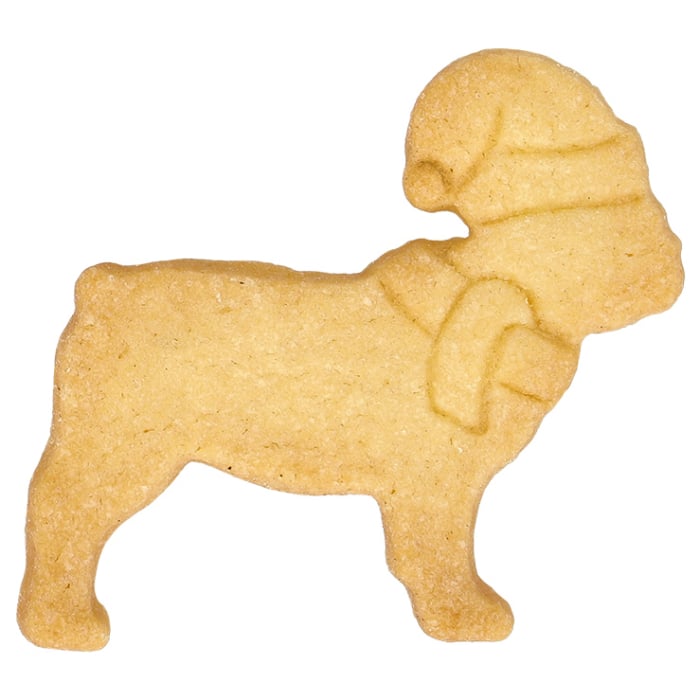 Rbv Birkmann Ausstechform | Weihnachts-Bulldogge | 6 cm Wochenangebot