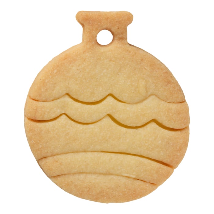 Rbv Birkmann PLÄTZCHEN - AUSSTECHFORM CHRISTBAUMKUGEL EDELSTAHL | MIT INNENPRÄGUNG | 6,5 CM Speichern exportieren