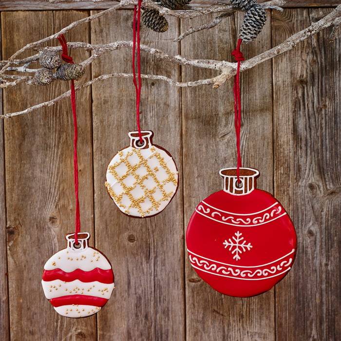 Rbv Birkmann PLÄTZCHEN - AUSSTECHFORM CHRISTBAUMKUGEL EDELSTAHL | MIT INNENPRÄGUNG | 6,5 CM Speichern exportieren