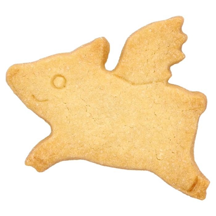 Rbv Birkmann Ausstechform Schwein mit Flügeln Edelstahl | mit Innenprägung | 7 cm 50% Rabatt für begrenzte Zeit