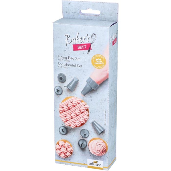 Rbv Birkmann Spritzbeutel-Set | 10-tlg. Baker´s Best