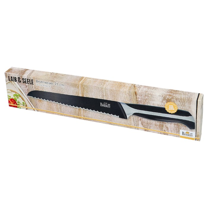 Rbv Birkmann BROTMESSER | 21 CM AUS SCHWARZEM EDELSTAHL LAIB & SEELE Muttertagsangebot