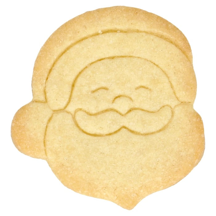 Rbv Birkmann AUSSTECHFORM SANTA CLAUS | KOPF | EDELSTAHL | MIT INNENPRÄGUNG | 6 CM AUSSTECHFORMEN Nur noch ein Tag übrig