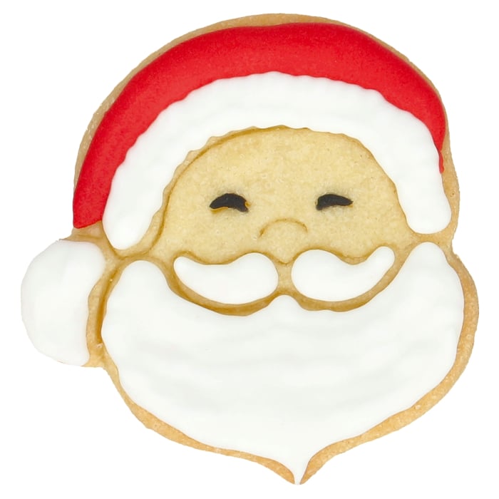 Rbv Birkmann AUSSTECHFORM SANTA CLAUS | KOPF | EDELSTAHL | MIT INNENPRÄGUNG | 6 CM AUSSTECHFORMEN Nur noch ein Tag übrig