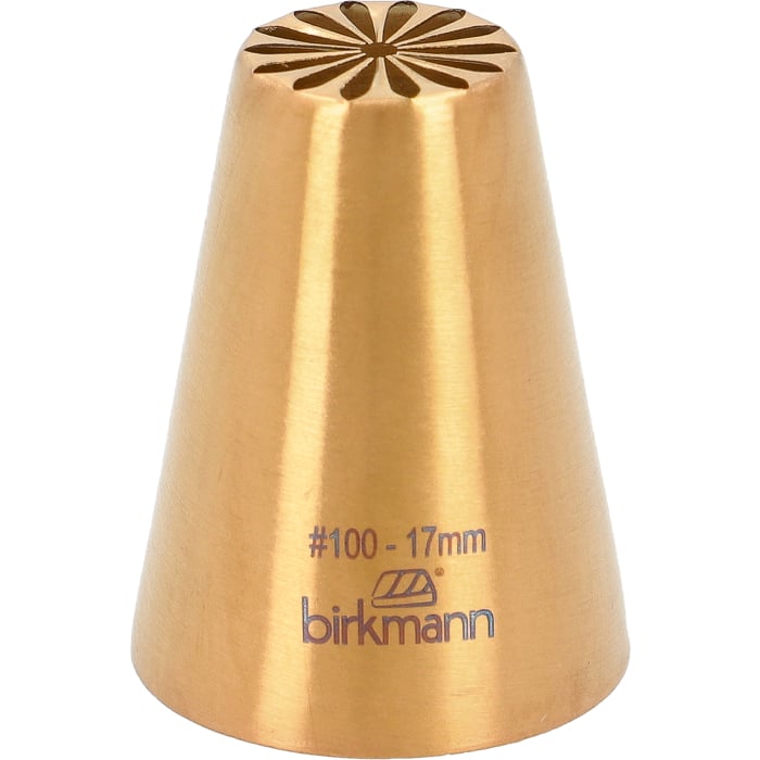 Rbv Birkmann Designtülle Nr. 100 Edelstahl | Ø 17 mm kupferfarben