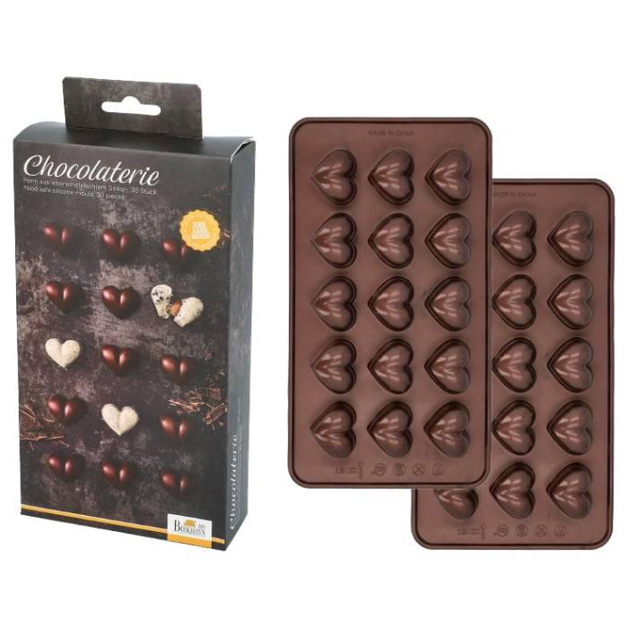 Rbv Birkmann PRALINENFORM HERZ 2-TLG. CHOCOLATERIE