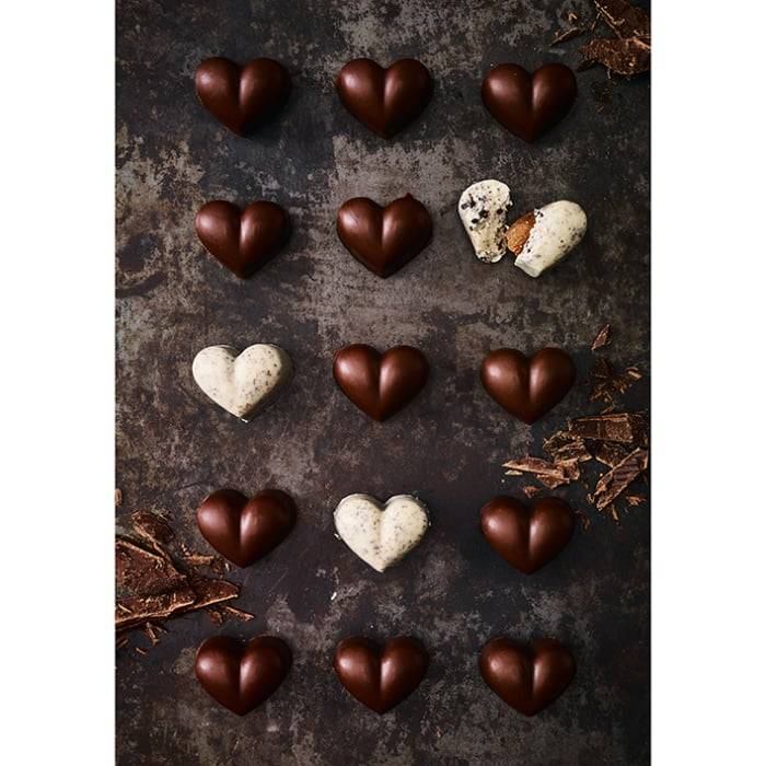 Rbv Birkmann PRALINENFORM HERZ 2-TLG. CHOCOLATERIE Fabrik Onlineshop