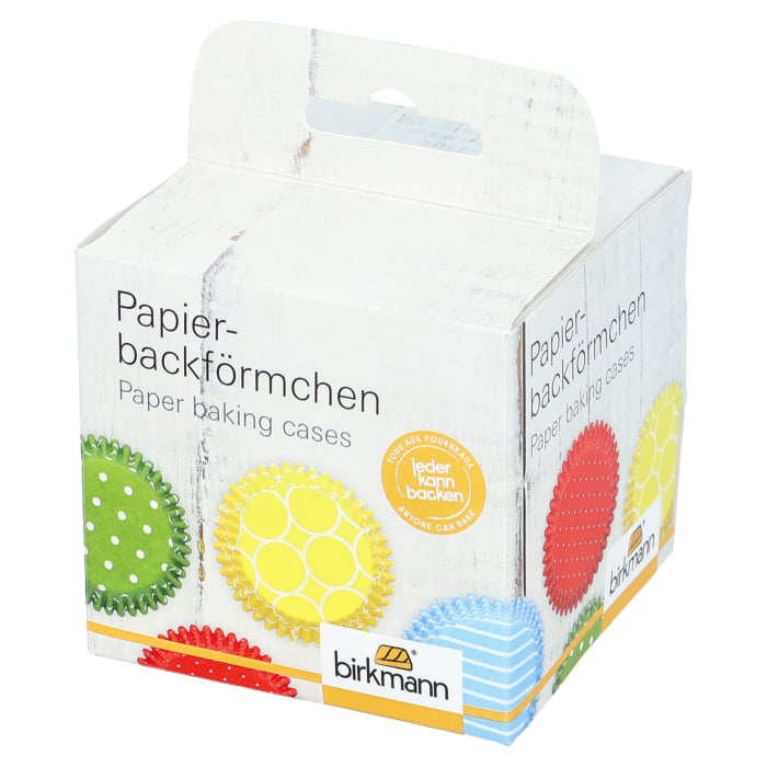 Rbv Birkmann PAPIERBACKFÖRMCHEN GEMUSTERT | Ø 7 CM | 3 CM HOCH Versandkostenfrei