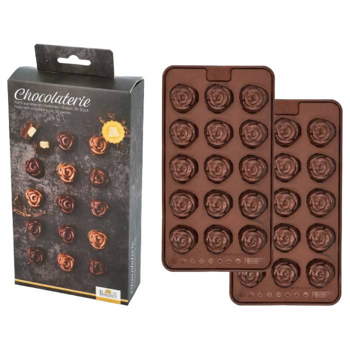 Rbv Birkmann PRALINENFORM ROSE 2-TLG. CHOCOLATERIE