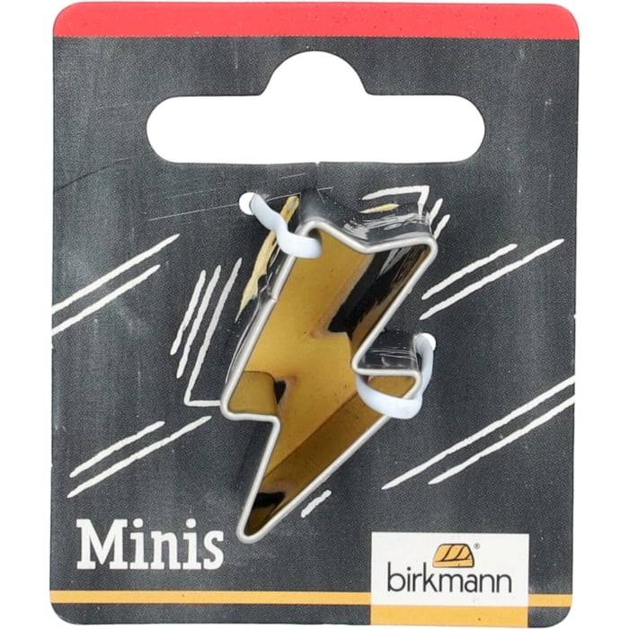 Rbv Birkmann Mini-Ausstechform Blitz Edelstahl | 3 cm VIP-Rabatte