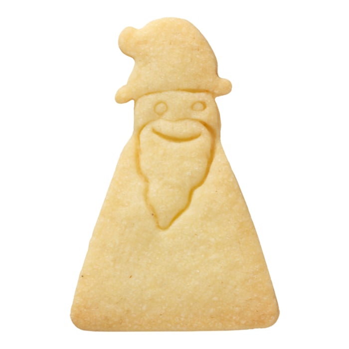 Rbv Birkmann PLÄTZCHEN - AUSSTECHFORM WEIHNACHTSMANN | GEOMETRISCH EDELSTAHL | MIT INNENPRÄGUNG | 6,5 CM Begrenzte Freigabe