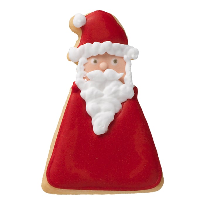 Rbv Birkmann PLÄTZCHEN - AUSSTECHFORM WEIHNACHTSMANN | GEOMETRISCH EDELSTAHL | MIT INNENPRÄGUNG | 6,5 CM Begrenzte Freigabe
