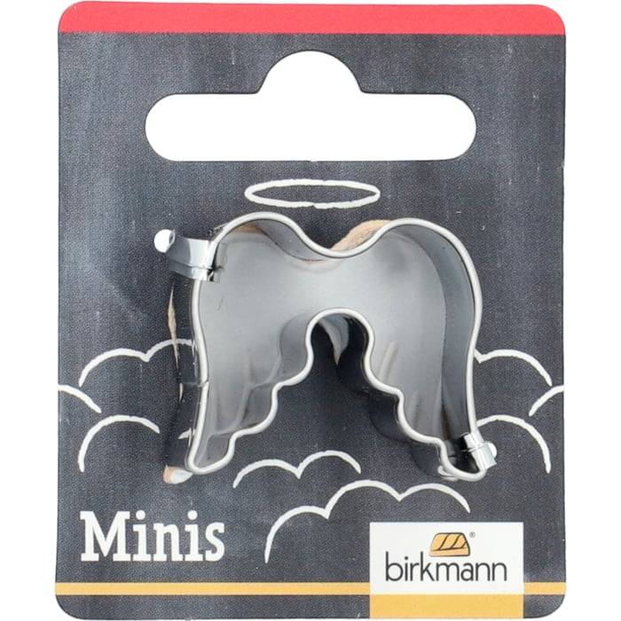 Rbv Birkmann Mini-Ausstechform Flügel Edelstahl | 3 cm