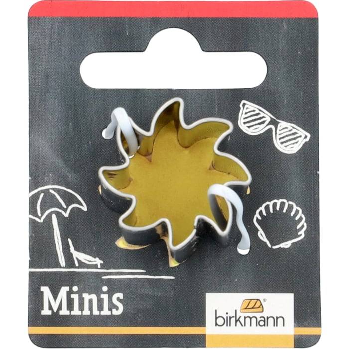 Rbv Birkmann Mini-Ausstechform Sonne Edelstahl | 2,6 cm