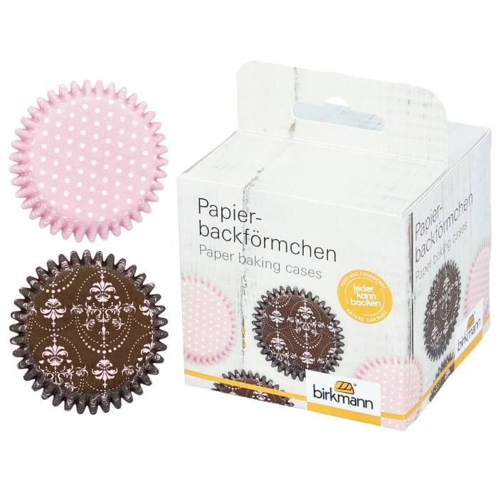 Rbv Birkmann PAPIERBACKFÖRMCHEN LA BELLE ROSE | Ø 7 CM | 3 CM HOCH