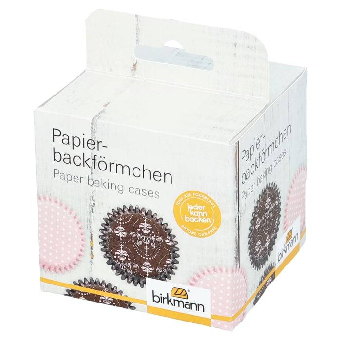 Rbv Birkmann PAPIERBACKFÖRMCHEN LA BELLE ROSE | Ø 7 CM | 3 CM HOCH Kostenloser Versand international