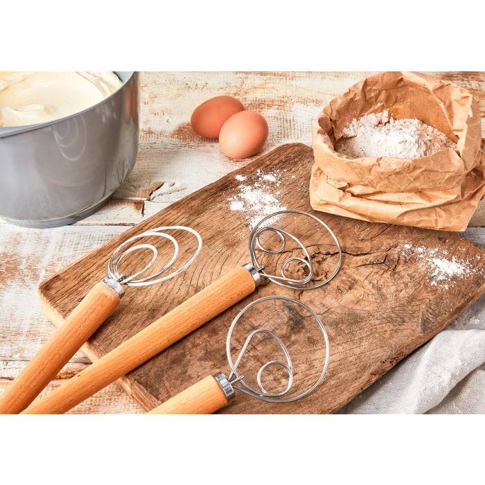 Rbv Birkmann Teigrührer mit zwei Schlaufen Dänischer Schneebesen | 34 cm Laib & Seele Verkauf