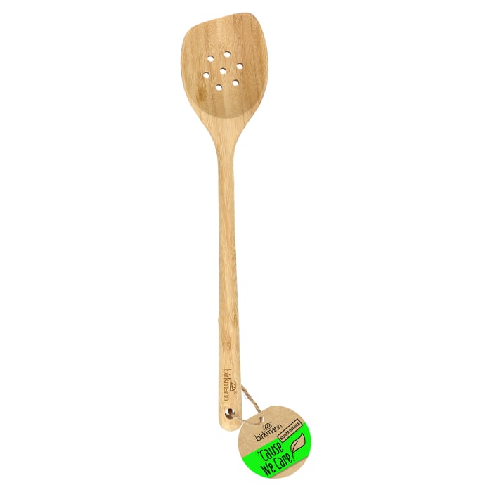Rbv Birkmann Pfannenwender mit Loch Bambus | 33 cm ´Cause we care