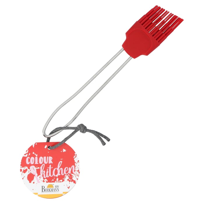 Rbv Birkmann SILIKONPINSEL | KLEIN ROT | 18,5 x 3 CM COLOUR KITCHEN