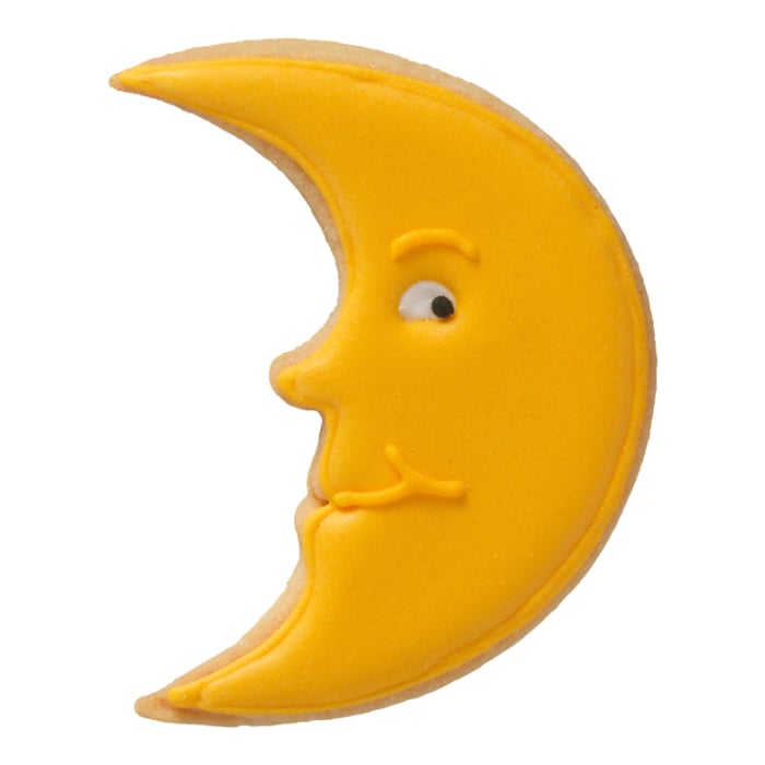 Rbv Birkmann PLÄTZCHEN - AUSSTECHFORM MOND EDELSTAHL | MIT INNENPRÄGUNG | 8 CM Kauf eins, bekomm eins gratis