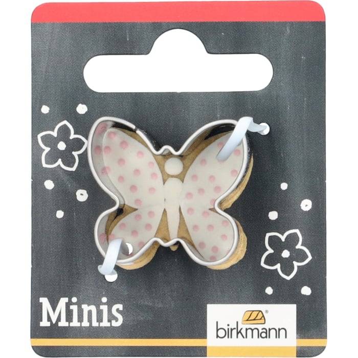 Rbv Birkmann Mini-Ausstechform Schmetterling Edelstahl | 2,6 cm Sonderangebote