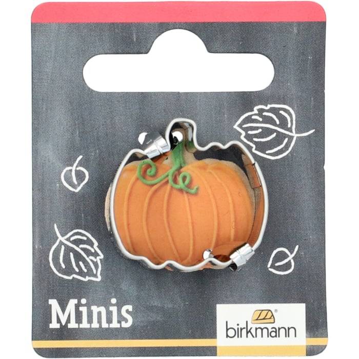 Rbv Birkmann Mini-Ausstechform Kürbis Edelstahl | 2,5 cm