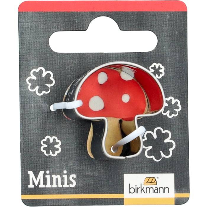 Rbv Birkmann Mini-Ausstechform Pilz Edelstahl | 2,7 cm