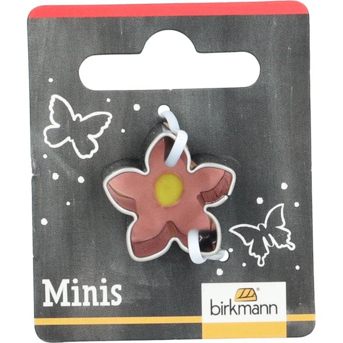 Rbv Birkmann Mini-Ausstechform Blume Edelstahl | 2,3 cm