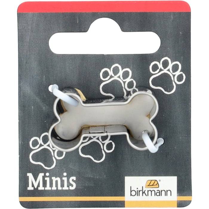 Rbv Birkmann Mini-Ausstechform Knochen Edelstahl | 3 cm