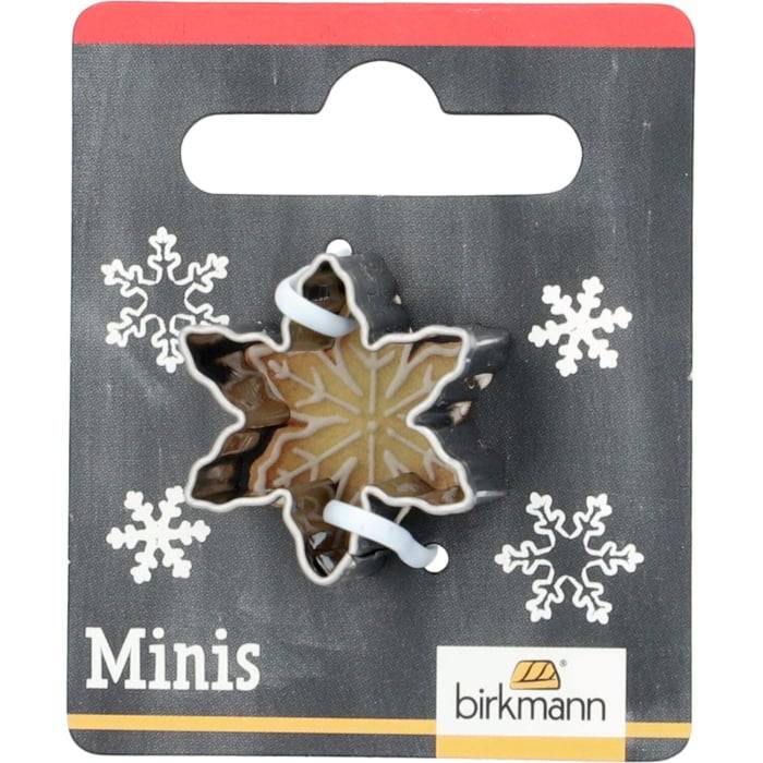 Rbv Birkmann Mini-Ausstechform Schneeflocke Edelstahl | 2,2 cm 50% Rabatt mit kostenlosem Versand