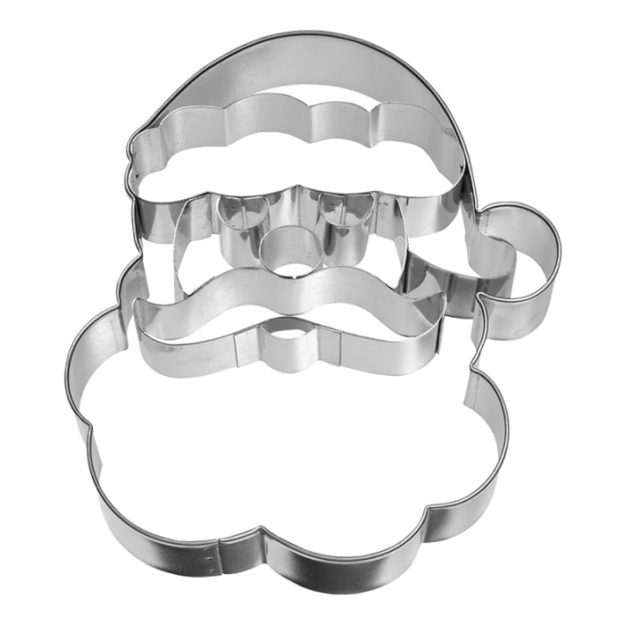Rbv Birkmann PLÄTZCHEN - AUSSTECHFORM WEIHNACHTSMANN-GESICHT EDELSTAHL | MIT INNENPRÄGUNG | 10,5 CM Clearance-Verkauf