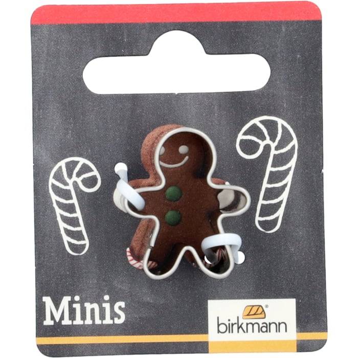 Rbv Birkmann Mini-Ausstechform Gingerman Edelstahl | 2,5 cm