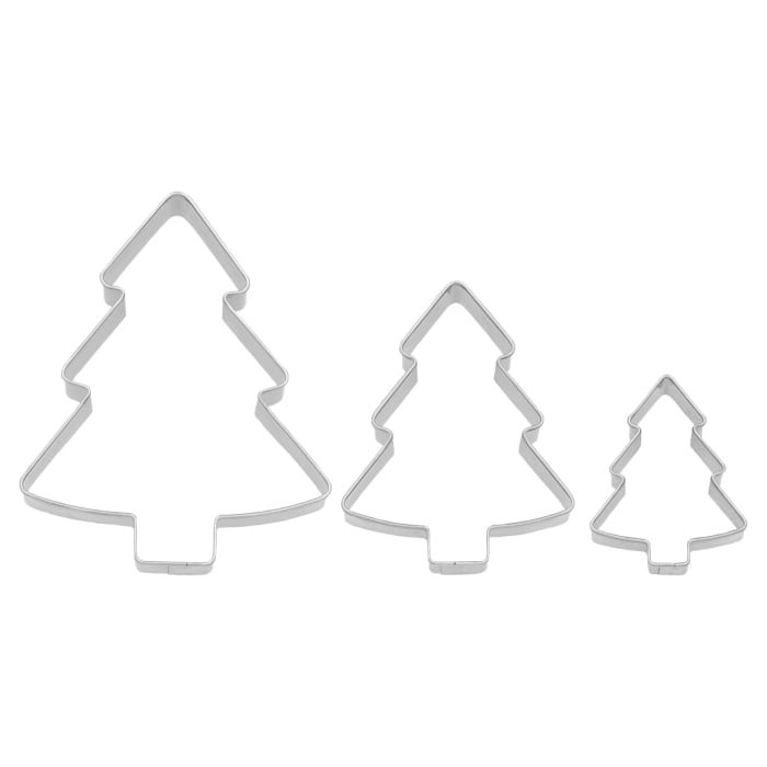 Rbv Birkmann AUSSTECHFORMEN | TERRASSE | TANNENBAUM EDELSTAHL | 4; 6; 8 CM AUSSTECHFORMEN