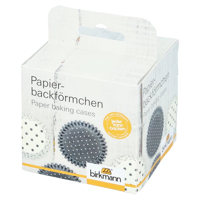 Rbv Birkmann PAPIERBACKFÖRMCHEN | GRAU | Ø 7 CM | 3 CM HOCH COLOUR KITCHEN Vatertagsangebot