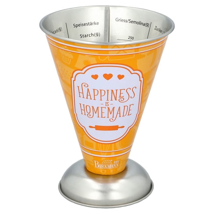 Rbv Birkmann MESSBECHER | ORANGE HAPPINESS IS HOME-MADE COLOUR KITCHEN
