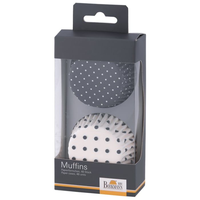Rbv Birkmann MUFFIN-PAPIERFÖRMCHEN GRAU COLOUR KITCHEN