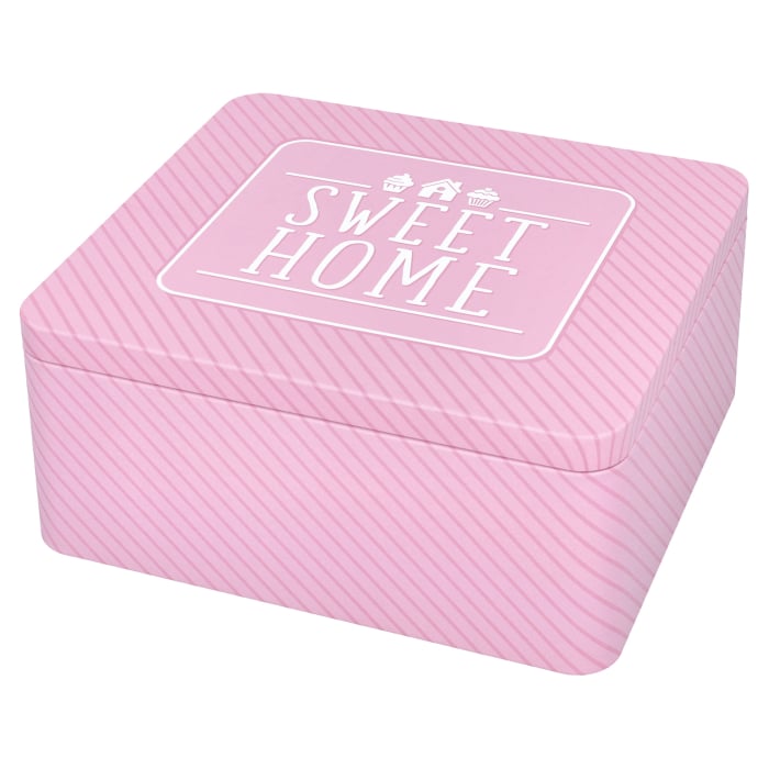 Rbv Birkmann GESCHENKBOX SWEET HOME | ROSA | 21 x 19 CM COLOUR KITCHEN Kostenlose Rückgabe