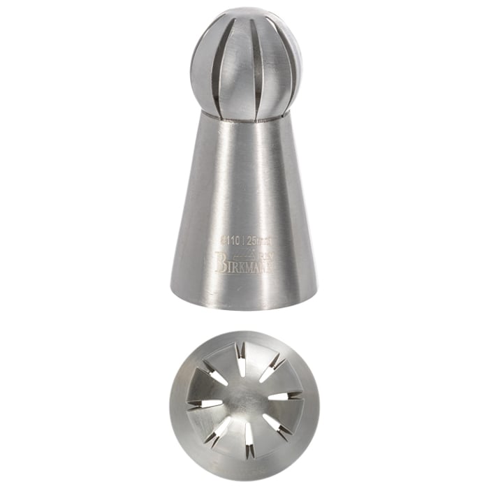 Rbv Birkmann Tufftülle | glatt Nr. 110 Edelstahl | Ø 25 mm