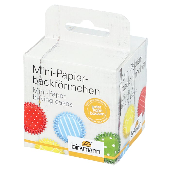 Rbv Birkmann MINI-PAPIERBACKFÖRMCHEN GEMUSTERT | Ø 4,5 CM | 2,5 CM HOCH Neueste Stile