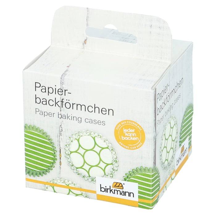 Rbv Birkmann PAPIERBACKFÖRMCHEN | GRÜN | Ø 7 CM | 3 CM HOCH COLOUR KITCHEN Letzter Tag