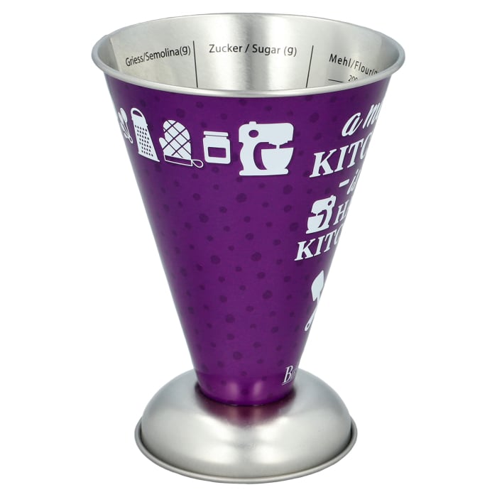 Rbv Birkmann MESSBECHER | LILA A MESSY KITCHEN IS A HAPPY KITCHEN COLOUR KITCHEN Bis zu 50% Rabatt