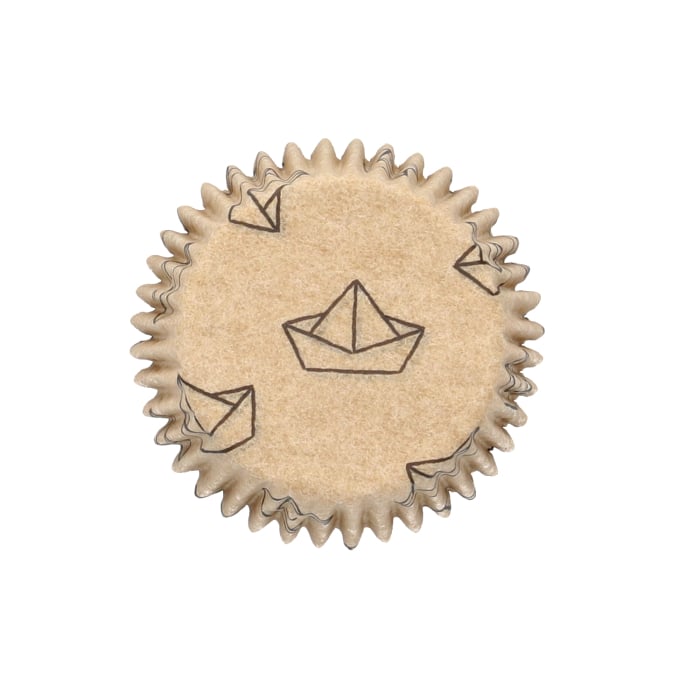 Rbv Birkmann MINI-KRAFTPAPIERBACKFÖRMCHEN AHOI Ø 4,5 CM | 2,5 CM HOCH im Angebot
