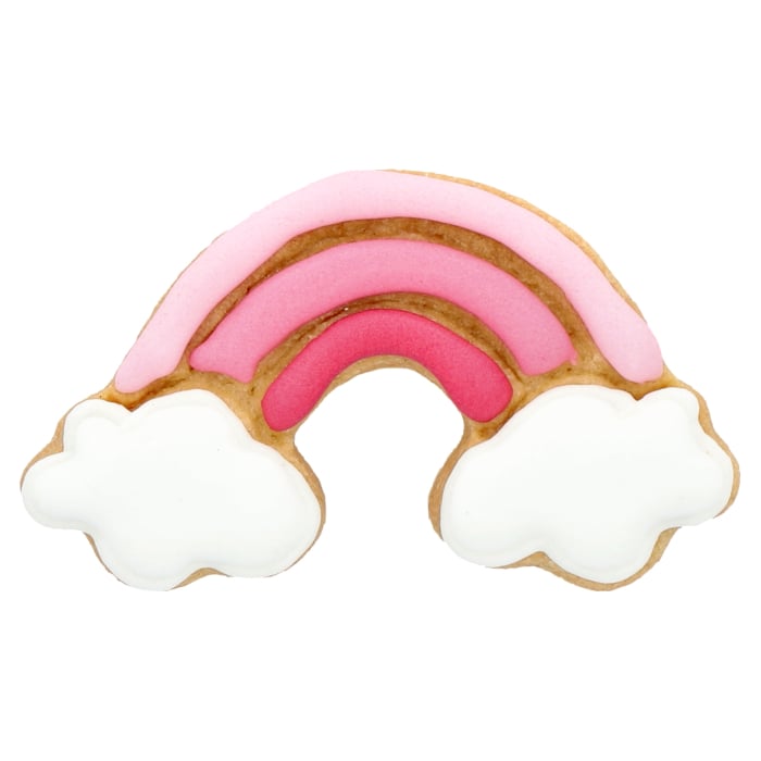Rbv Birkmann Ausstechform Regenbogen Edelstahl | mit Innenprägung | 7 cm Kostenloser Versand