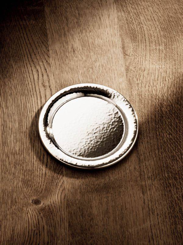 Robbe & Berking Martelé Flaschenteller (90g versilbert) Outlet
