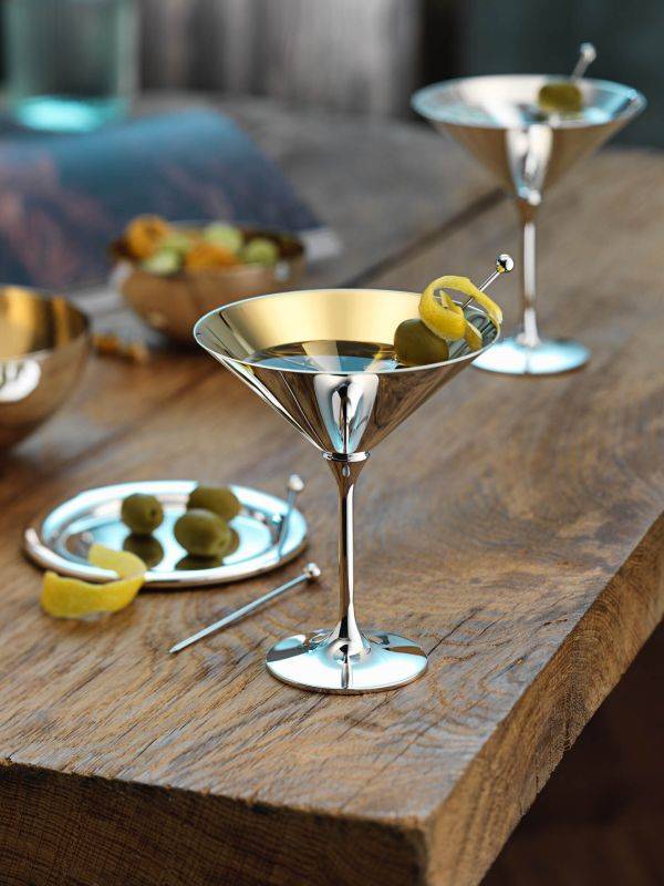 Robbe & Berking Dante Cocktailschale, innen vergoldet (90g versilbert, innenvergoldet) Neuheiten