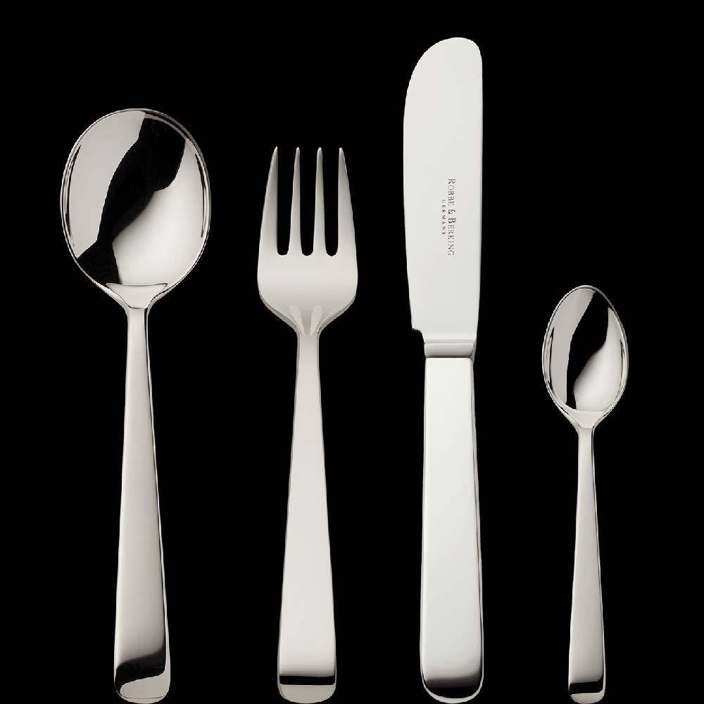 Robbe & Berking Alta 4 tlg. Kinderbesteck (150g massiv versilbert)