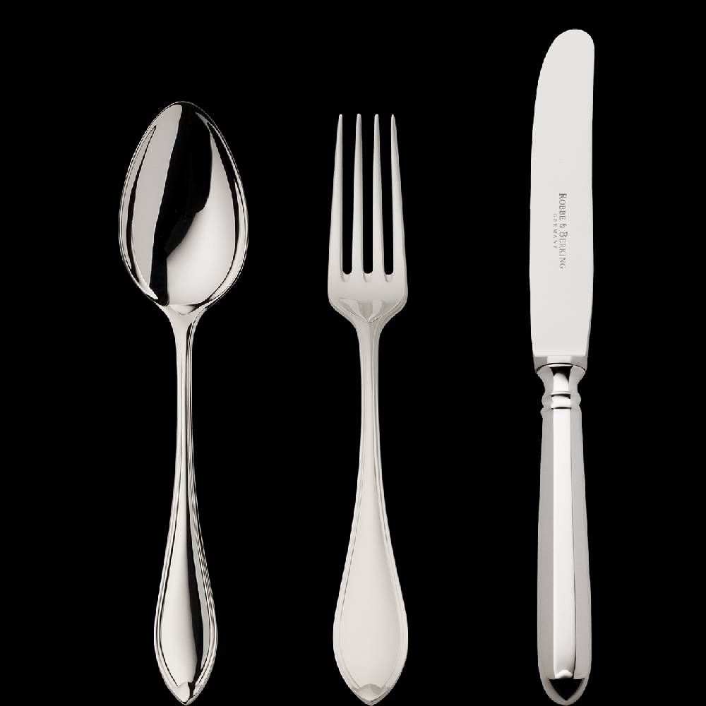 Robbe & Berking Navette 3 tlg. Kinderbesteck (925 Sterlingsilber)